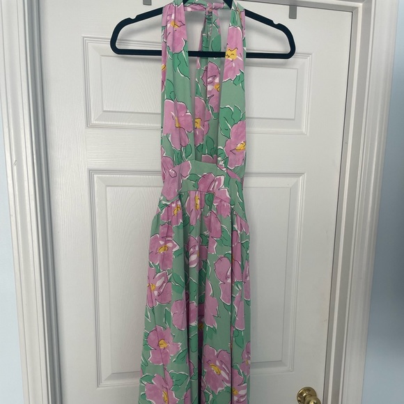 New with tags, Sunday Up, deep V, backless maxi dress. - Picture 1 of 7